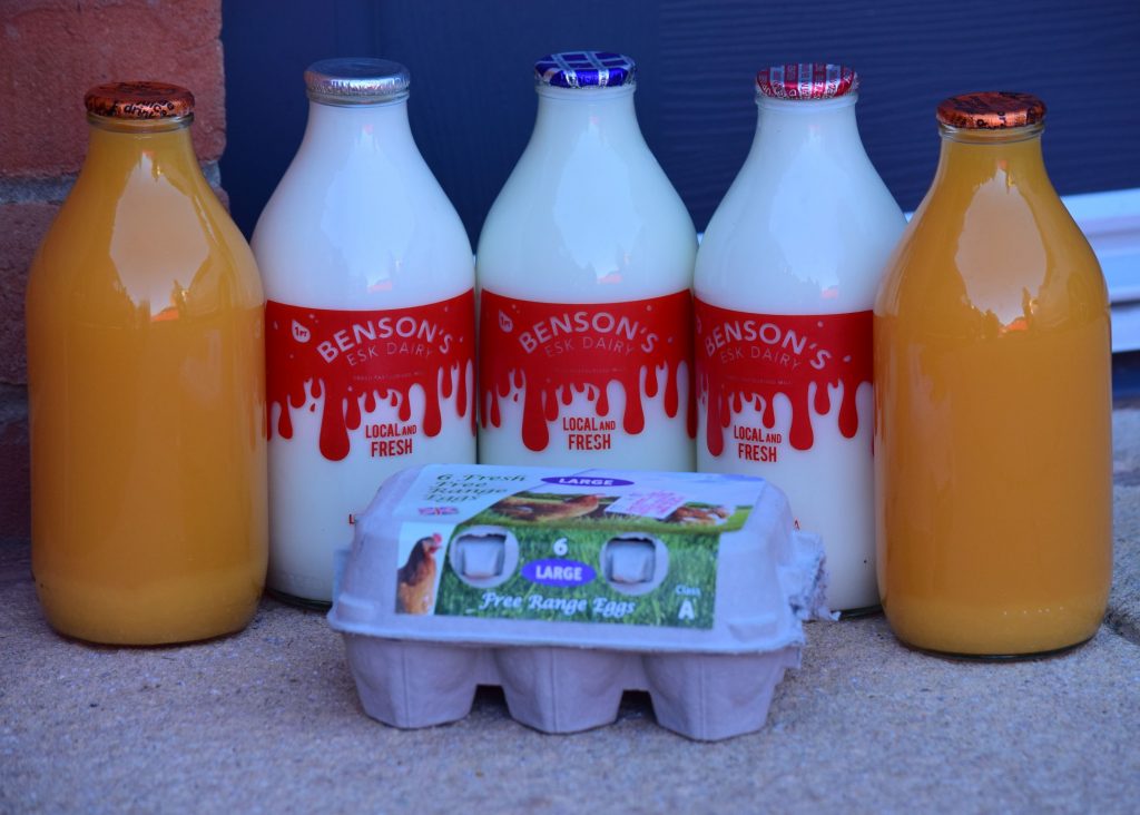 Benson's Esk Dairy for all your dairy needs